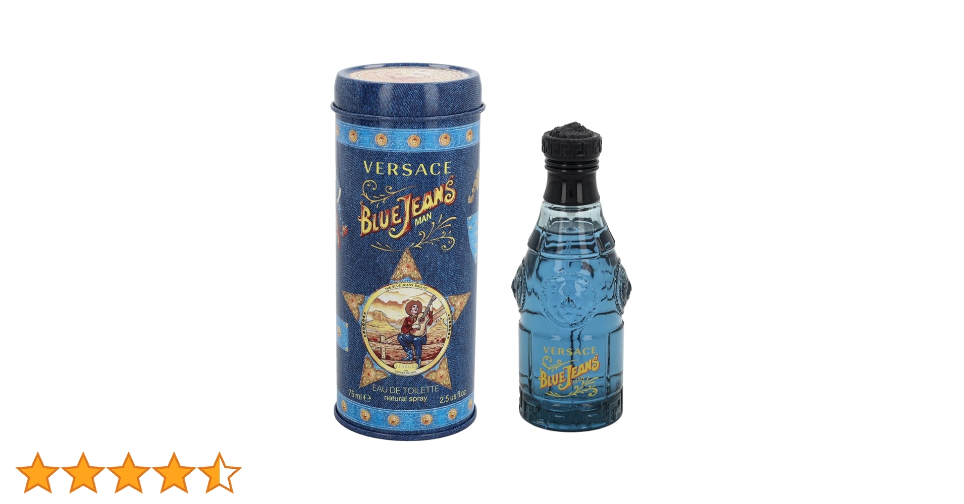 ヴェルサーチ　ブルージーンズ　オードトワレ　75ml 4箱 Amazon.co.jp: VERSACE ヴェルサーチェ ブルージーンズ
